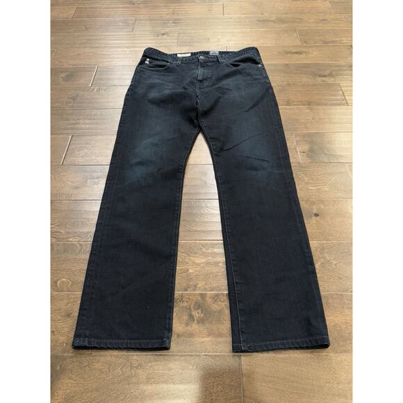 AG The Graduate Mens Dark Blue Tailored Leg Jeans Size 34R - Picture 2 of 9